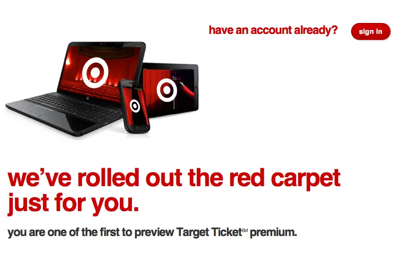 Target Enters The Streaming Fray With Target Ticket Target Ticket ...