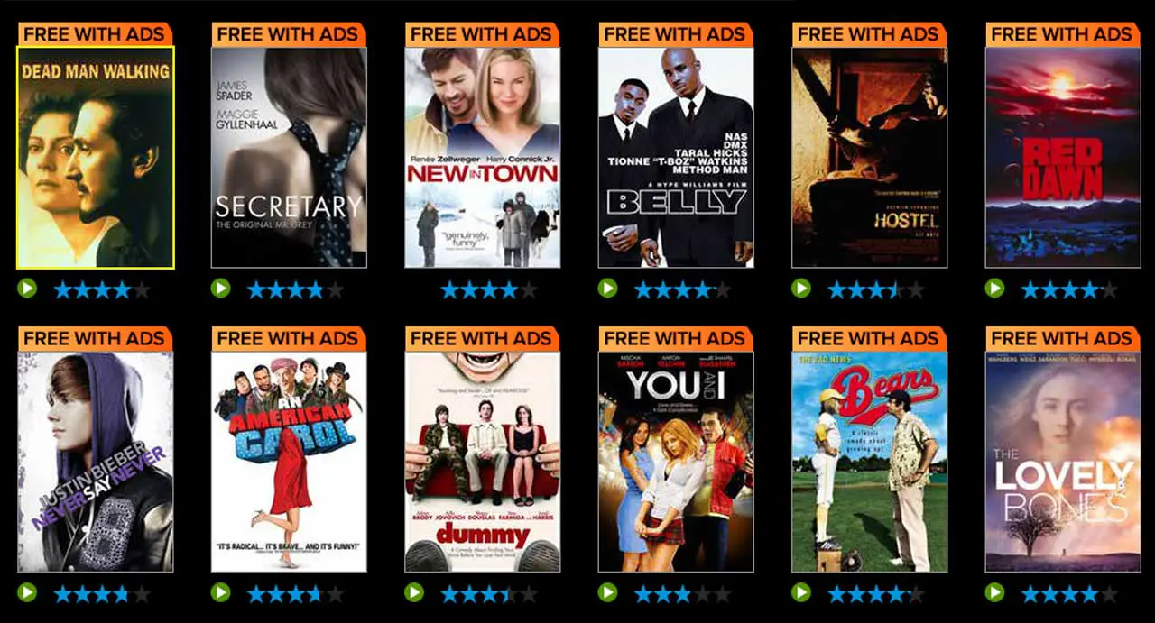 New movies that stream free with ads on Vudu HD Report
