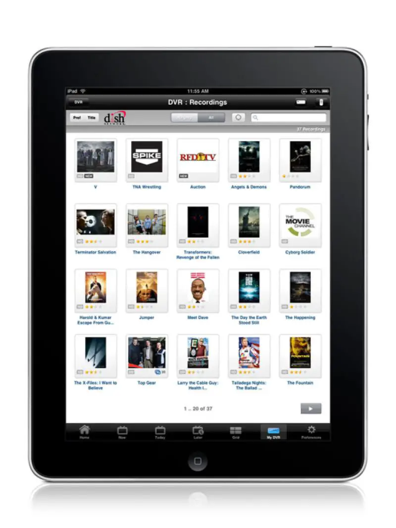 Dish launches free iPad DVR app  HD Report