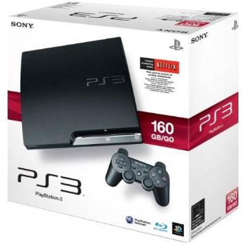 NEW* SONY PLAYSTATION 3 PS3 160GB Slim CONSOLE SYSTEM 027242263420 