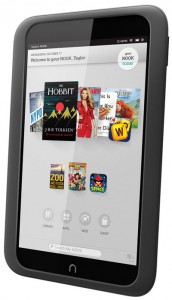 NOOK HD Blk Angle