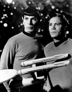 Leonard_Nimoy_William_Shatner_Star_Trek_Press Photo 1968 Wikipedia Commons