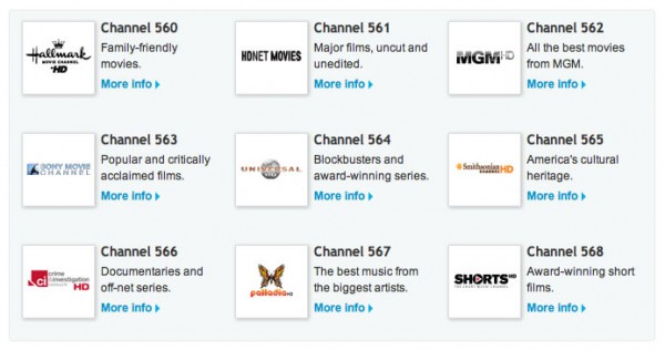 directv hd channels coming soon