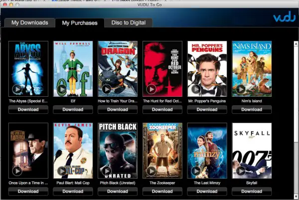 vudu-togo-app-my-purchases