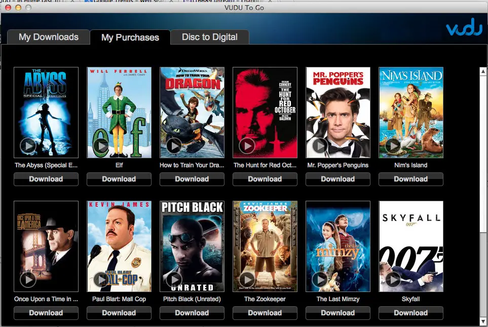 vudu to go app pc