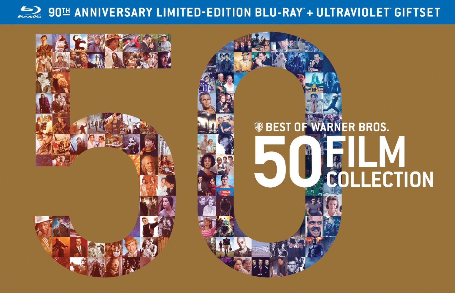 Warner Bros. 50 Film Collection Blu-ray front