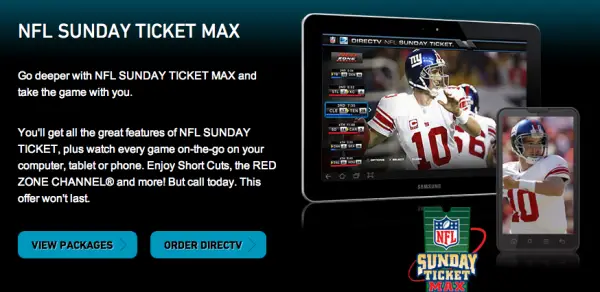 sunday ticket max