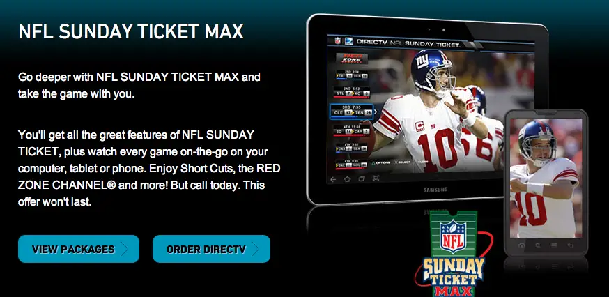 sunday ticket ps4