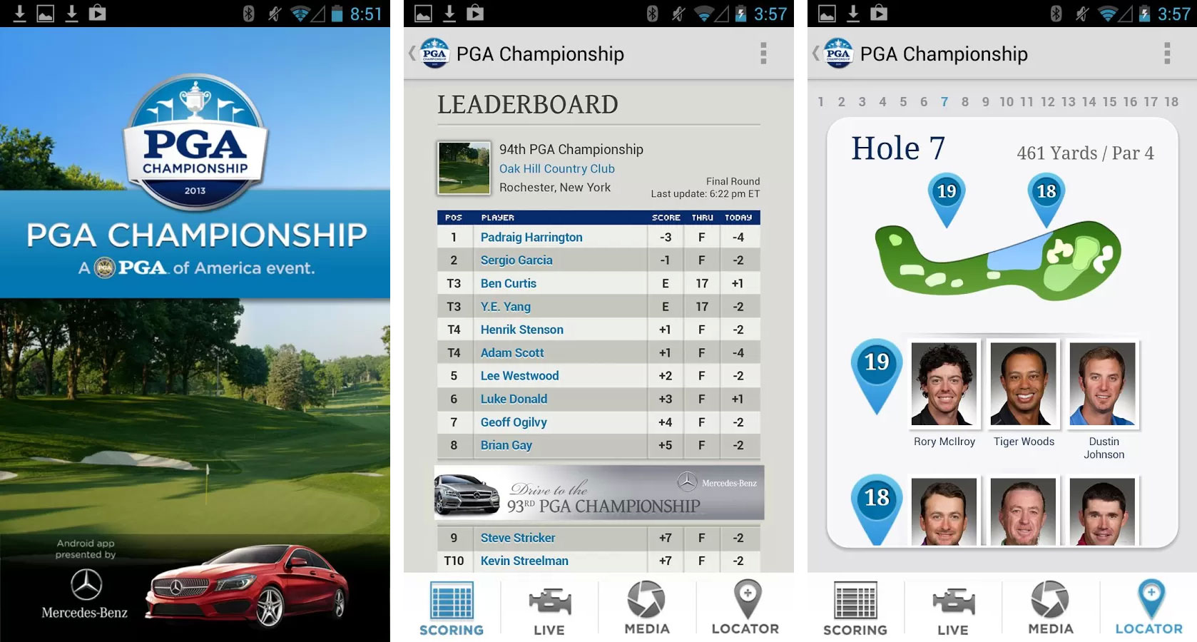 PGA Championship app updated for iOS & Android HD Report