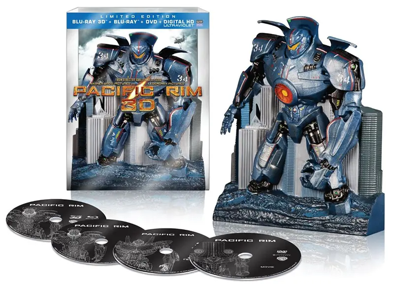 Pacific Rim Collectors Edition open Blu-ray