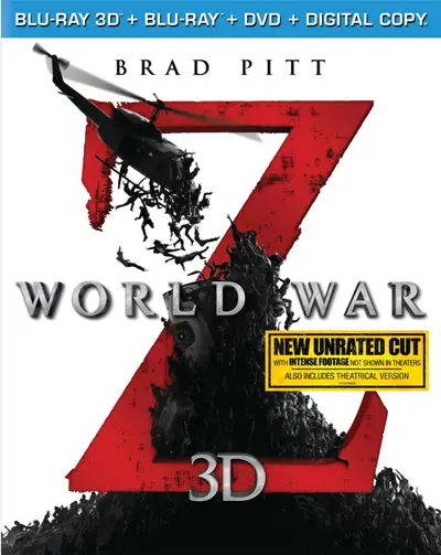 World War Z 3D Blu-ray