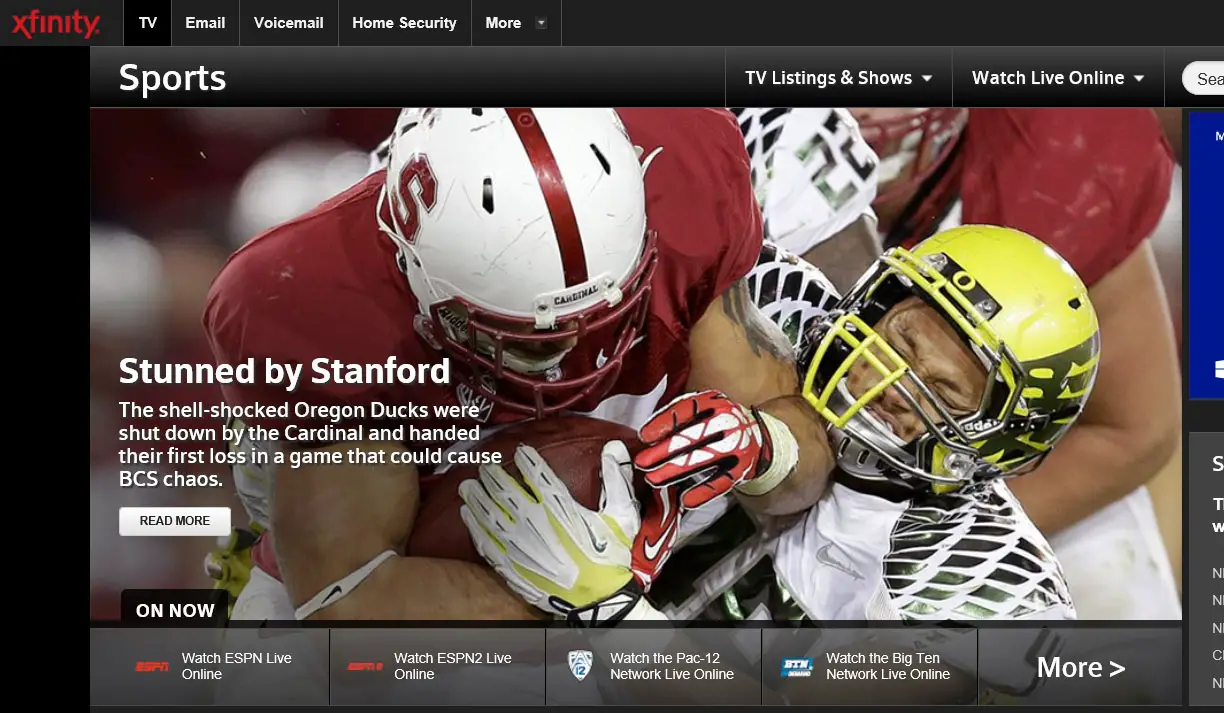 comcast-xfinity-sports-microsite