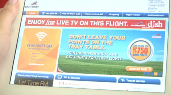 DISH TV Flies Free Flyer