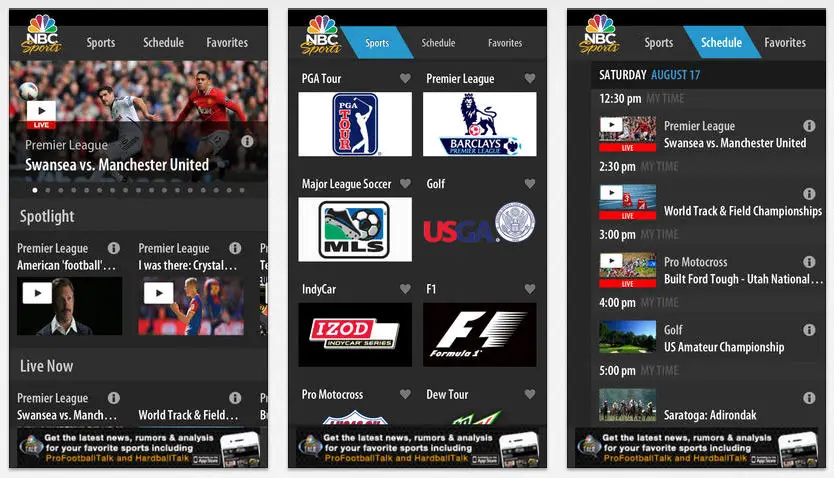 NBC Sports Live Extra app updated for Apple #iOS devices ...