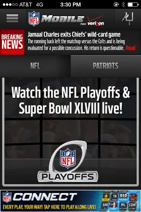 nfl mobile app uninstall