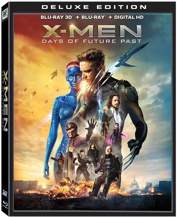 X-Men Days of Future Past 3D Blu-ray