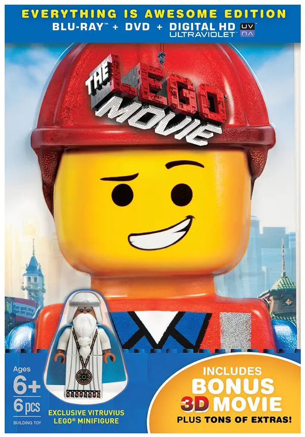 the lego movie exclusive blu-ray