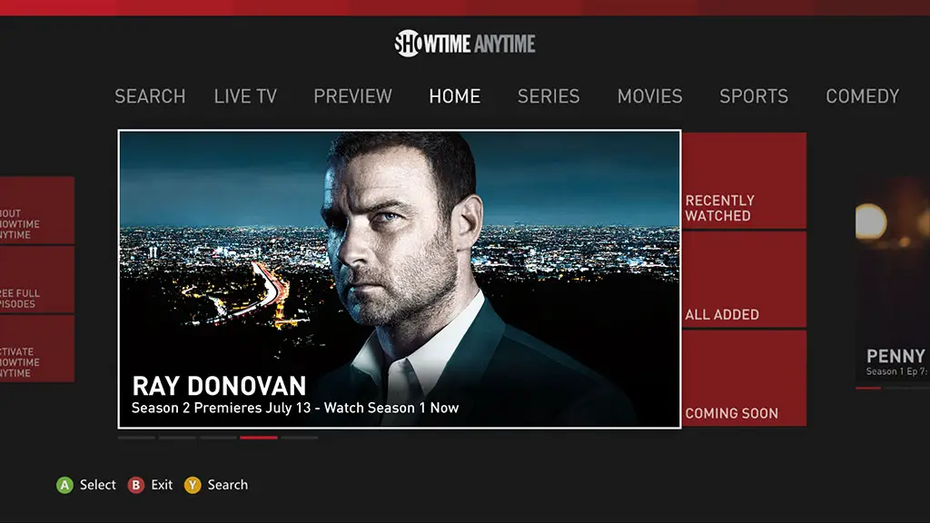 showtime anytime app
