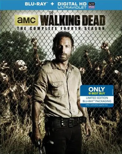 The Walking Dead Season 4 Best Buy Exclusive Lenticular Slipcover