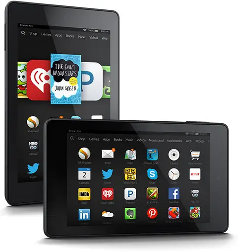 amazon fire hd 6 two views