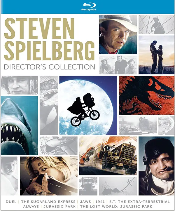 Steven Spielberg Director's Collection Blu-ray 600px