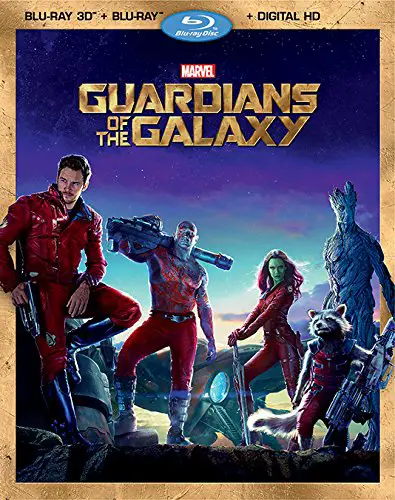 Guardians of the Galaxy Blu-ray Cover