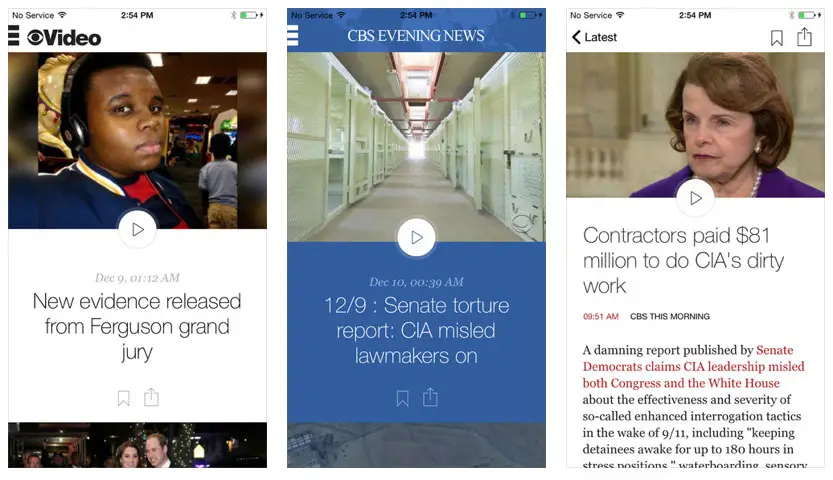 CBS-News-app-iOS-3-Screens
