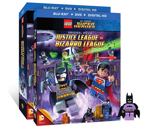LEGO DC Comics Super Heroes Justice League vs. Bizarro League Blu-ray DVD Digital HD 600px