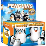 Penguins of Madagascar with 2 Poppin Penguins Toys Blu-ray