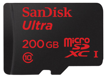 SanDisk Ultra_microSDXC_Black_UHS-I_C10_200GB_LR