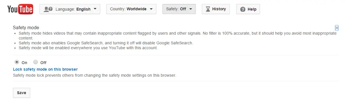 youtube-safety-mode-locked