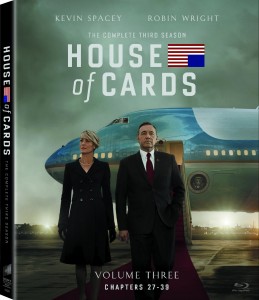 House of Cards Season 3 Blu-ray