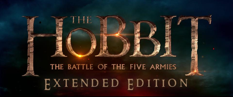 The Hobbit: The Battle of the Five Armies Extended Edition Title Graphic