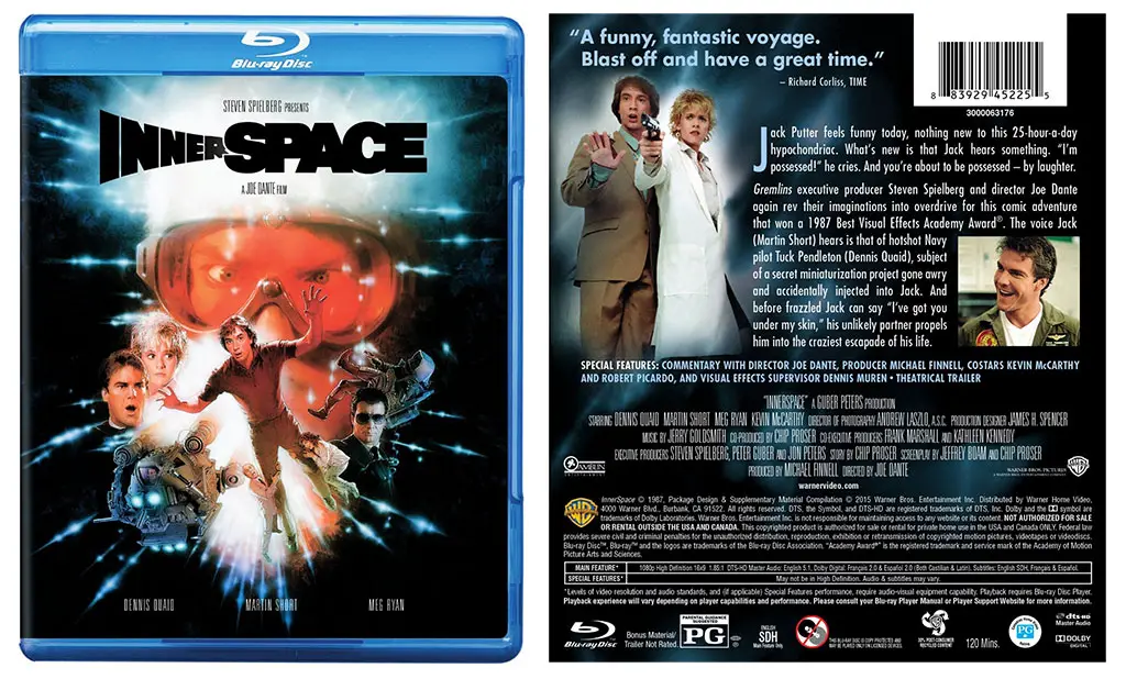 Innerspace Blu Ray