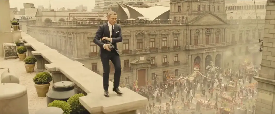 james bond spectre watch scene