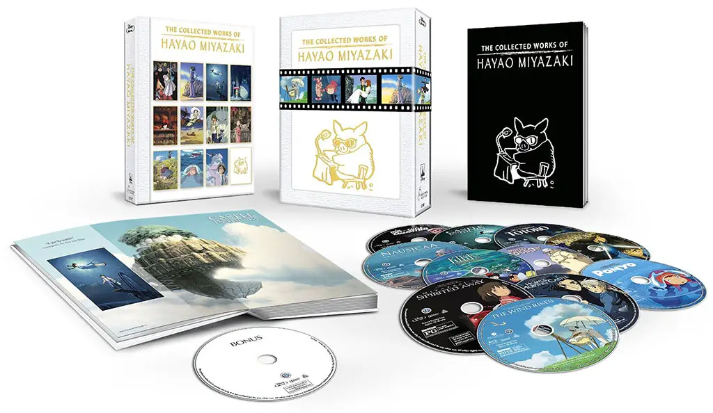 Amazon Exclusive Blu-ray The Collected Works of Hayao Miyazaki