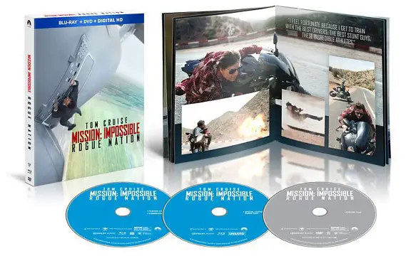 Mission Impossible Rogue Nation Target Blu-ray Exclusive