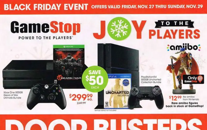 GameStop’s 12Page Black Friday Ad Revealed HD Report