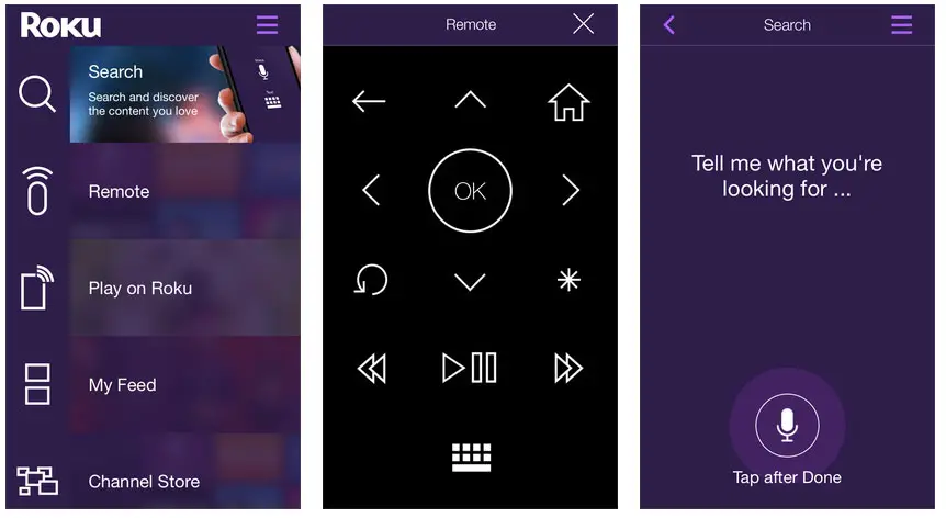 roku-app-ios-screens