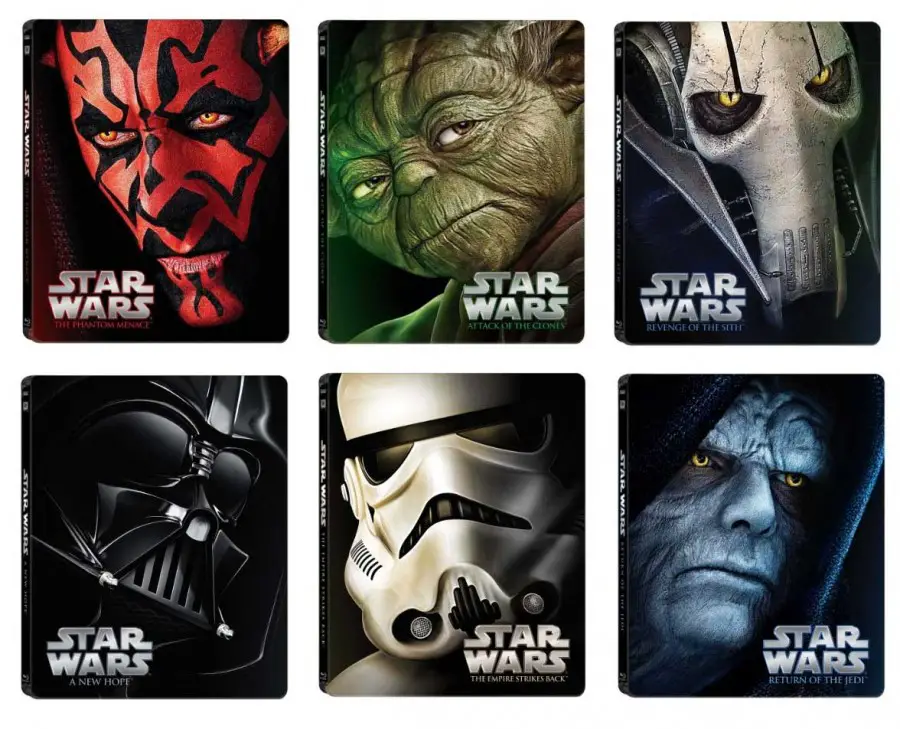 New ‘Star Wars’ Steelbook Editions Arrive on Bluray Disc HD Report