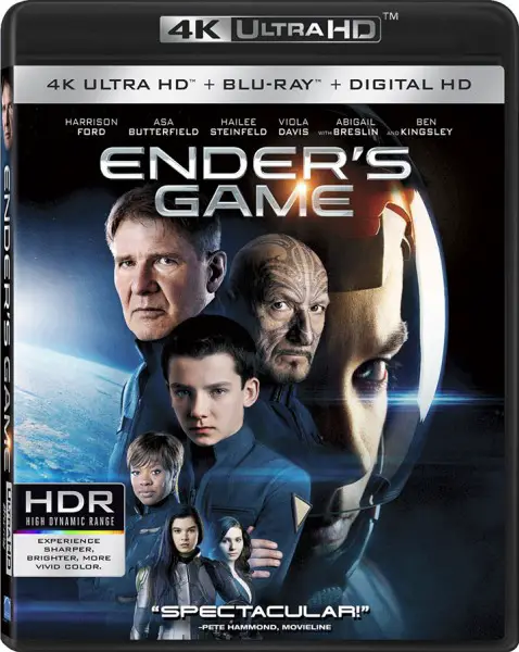 Enders Game (2013) 4k Ultra HD Blu-ray Lionsgate