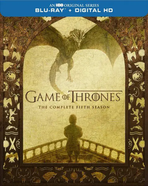 game of thrones season 5 blu-ray front