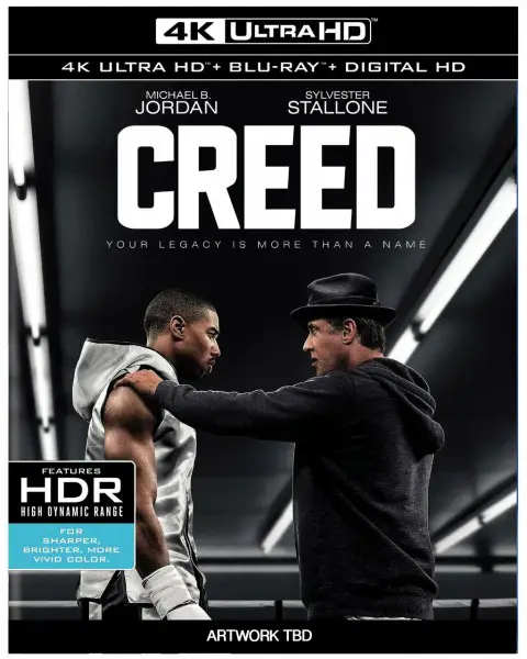 Creed Ultra HD Blu-ray Mockup