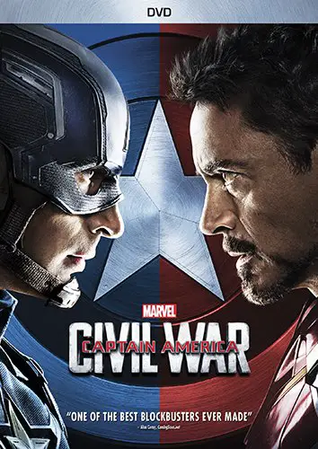 Marvel's Captain America- Civil War DVD