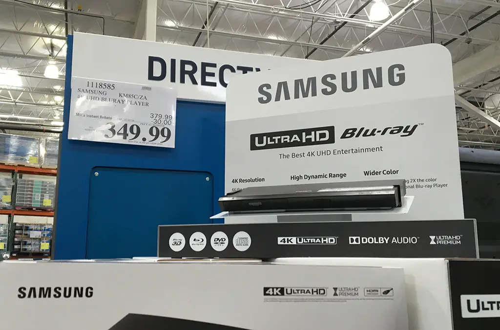 Samsung S 4k Ultra Hd Blu Ray Player On Sale For As Low As 349