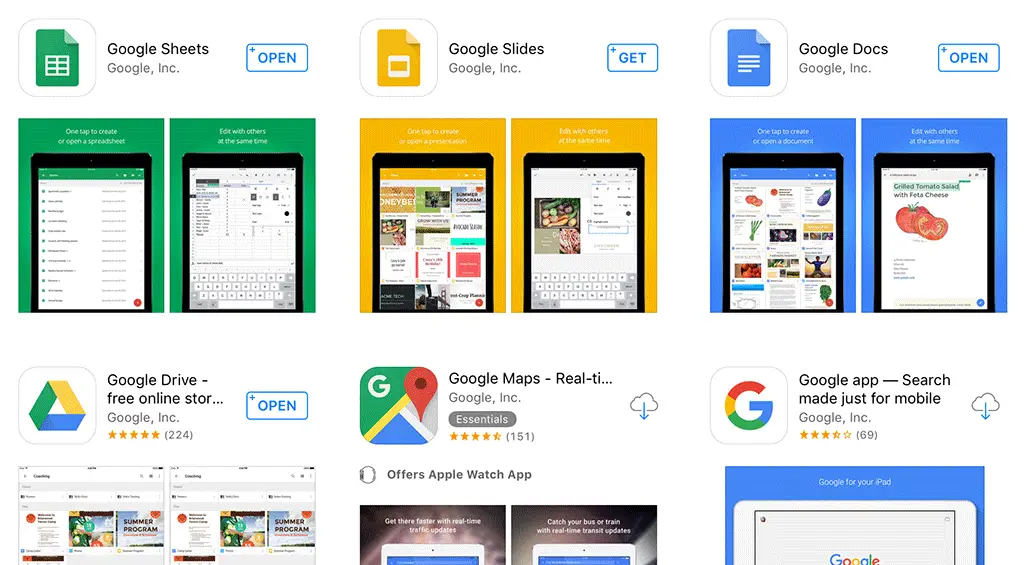 google drive app for mac ipad