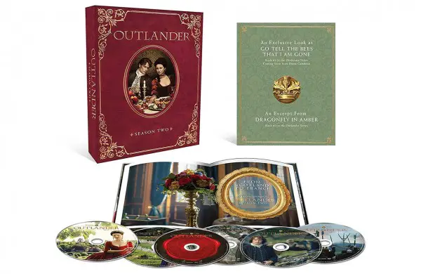 Outlander Season 2 Blu-ray Collector's Edition Open