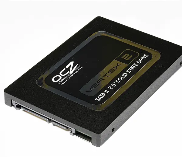 A Vertex 2 Solid State Drive (SSD) by OCZ