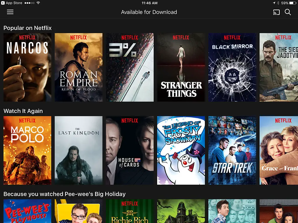 Netflix Launches Downloads With Hundreds Of Titles Available – HD Report1024 x 768