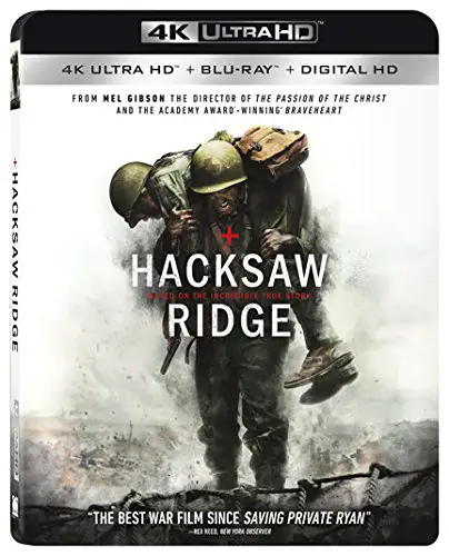Hacksaw Ridge 4k Ultra HD Blu-ray